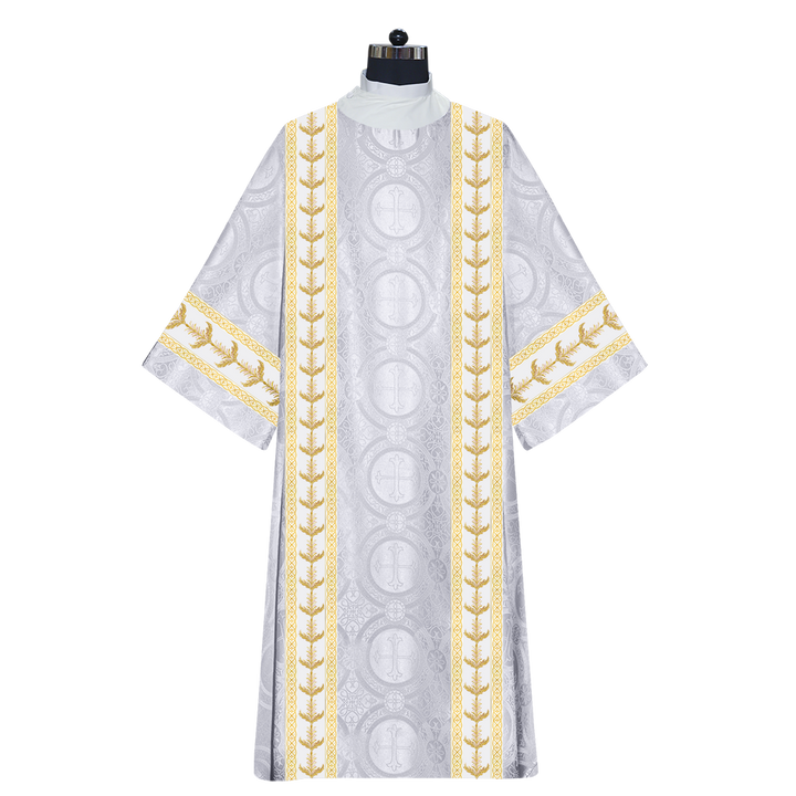 Dalmatics Vestments With Adorned Orphrey and Trims