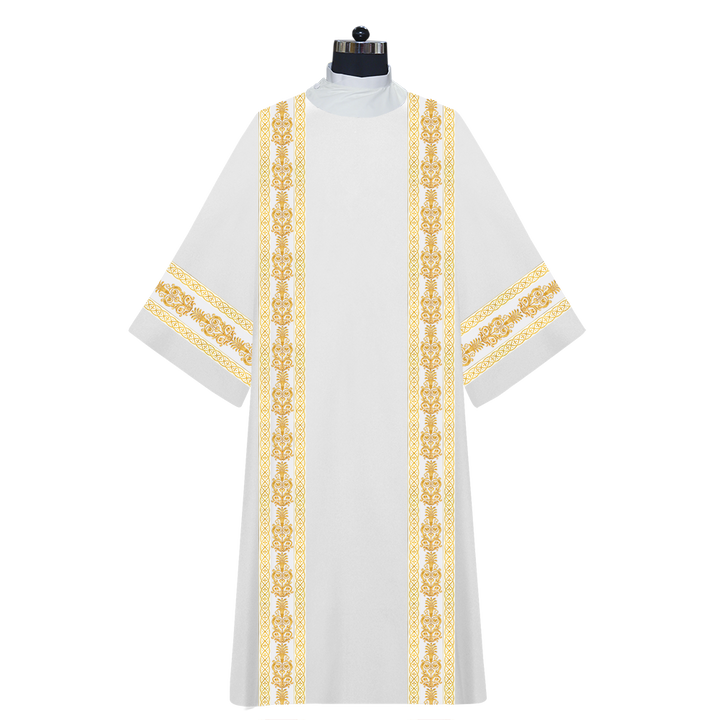 Dalmatics Vestments With Embroidered motifs