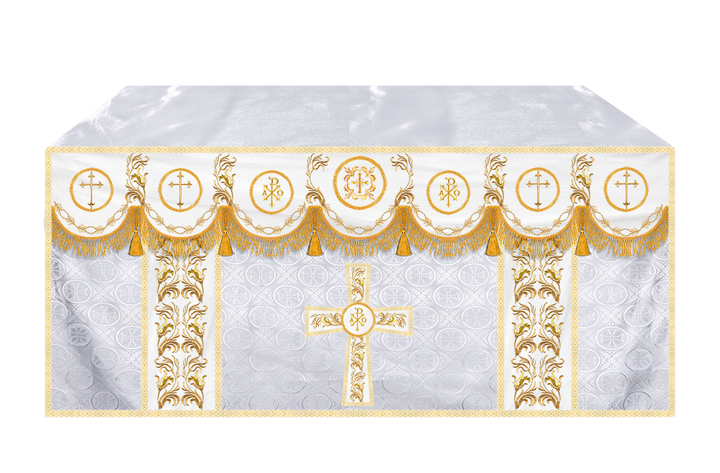Handmade Church Altar Cloth with Traditional Embroidery