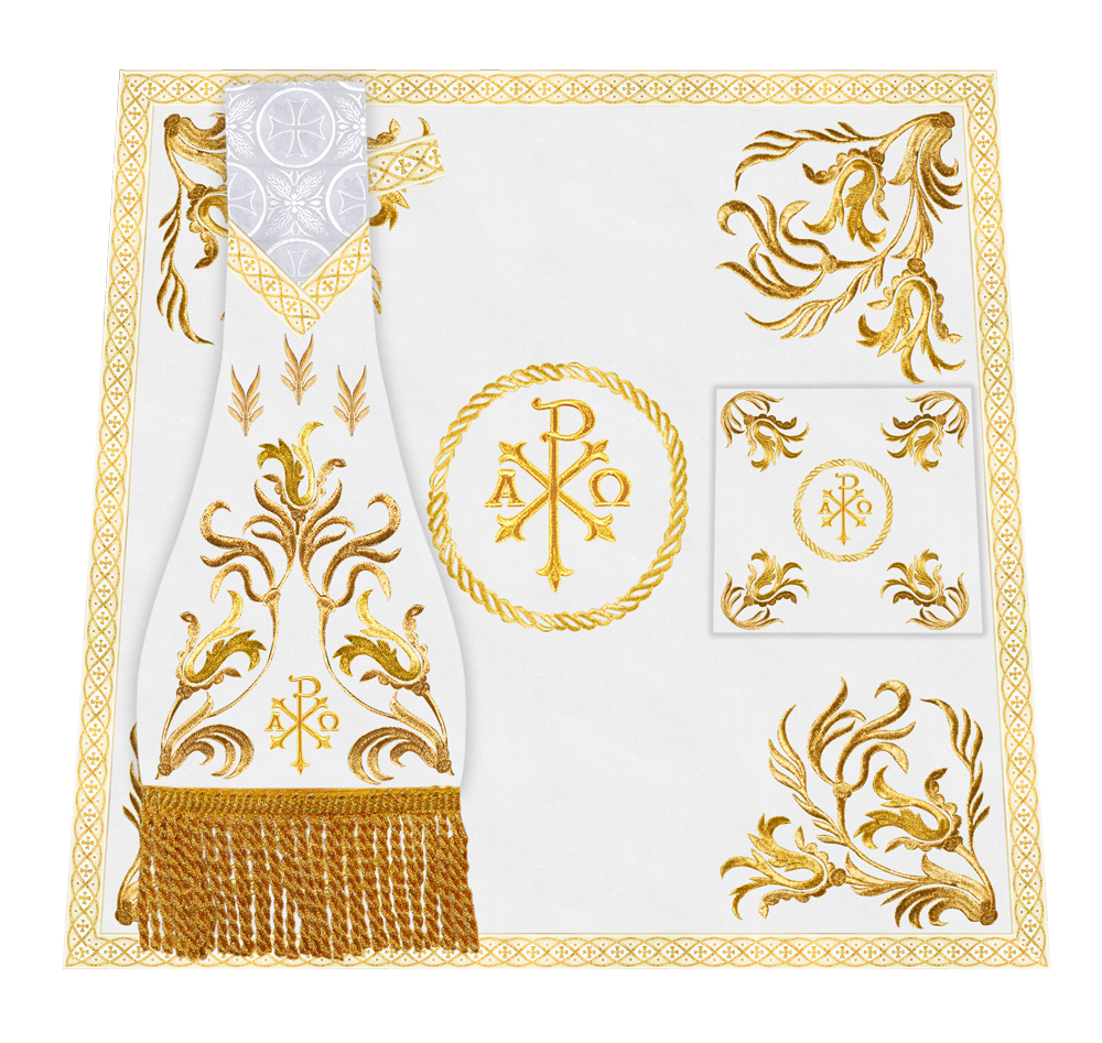 Mass Set with Intricate Embroidered Motif