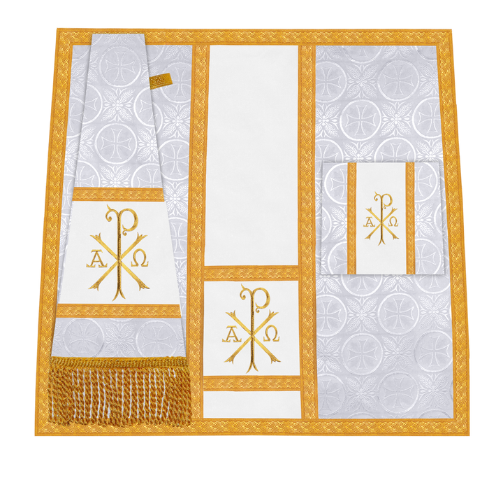 Mass Set adorned with Liturgical Motif