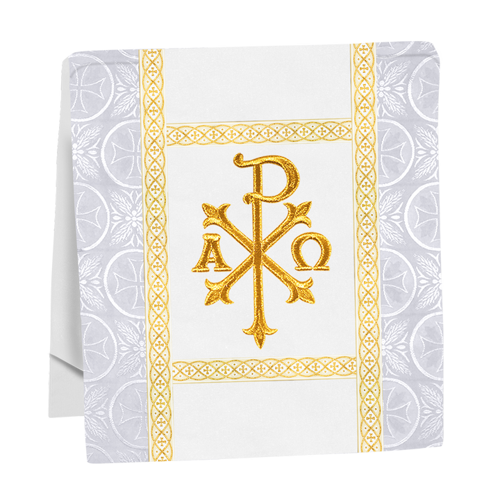 Traditional Altar Mass Set with  Embroidered Motifs