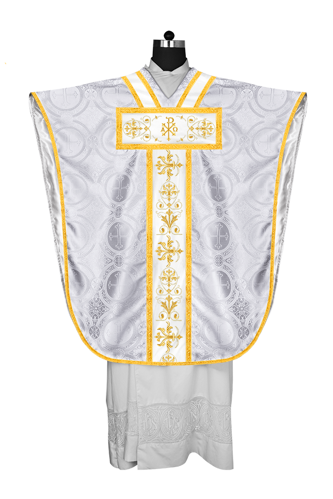 St Philip Neri Chasuble with Embroidered Lace
