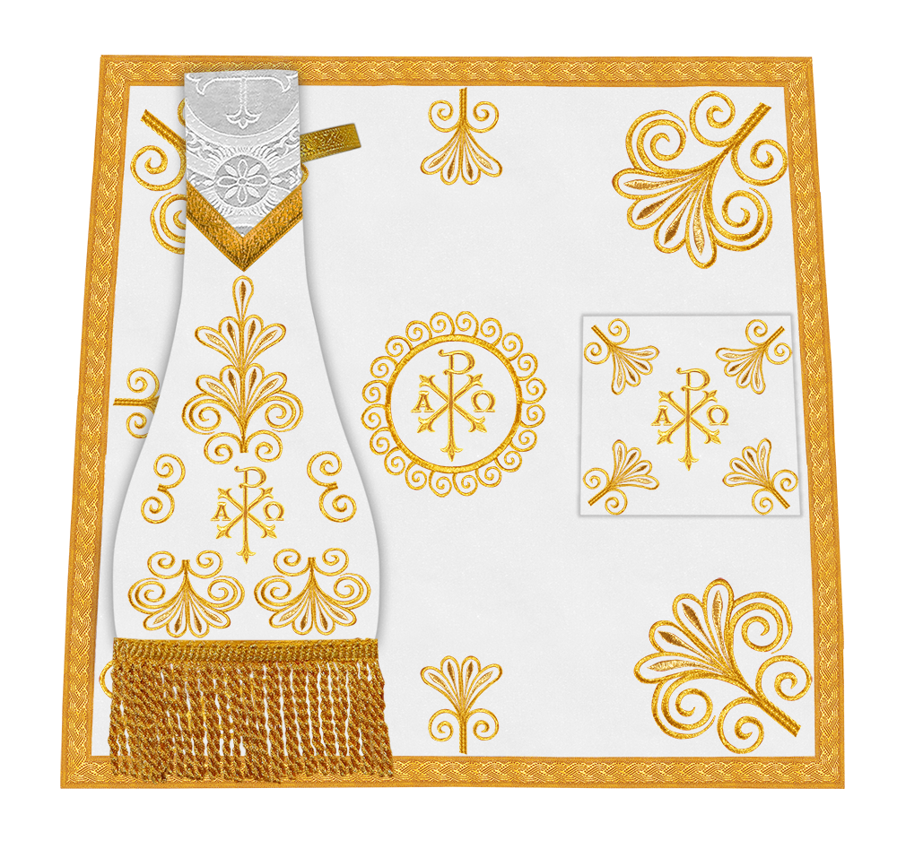 Gothic Chasuble with Ornate Embroidery