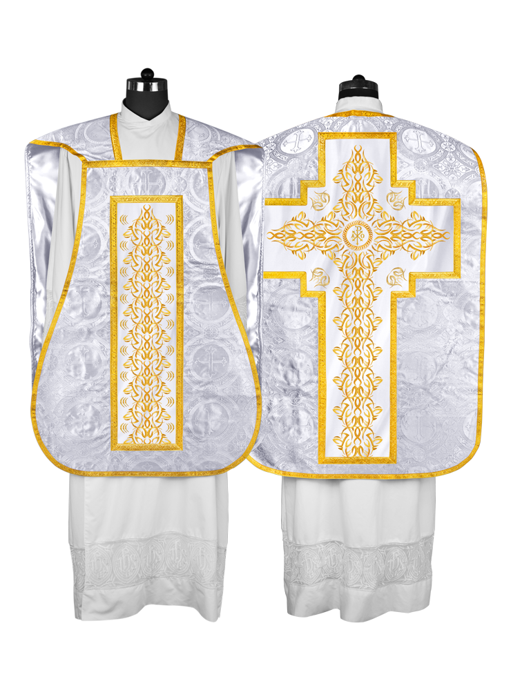 Fiddleback vestment with stole