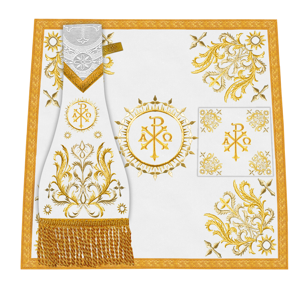 Roman Chasuble with matching stole