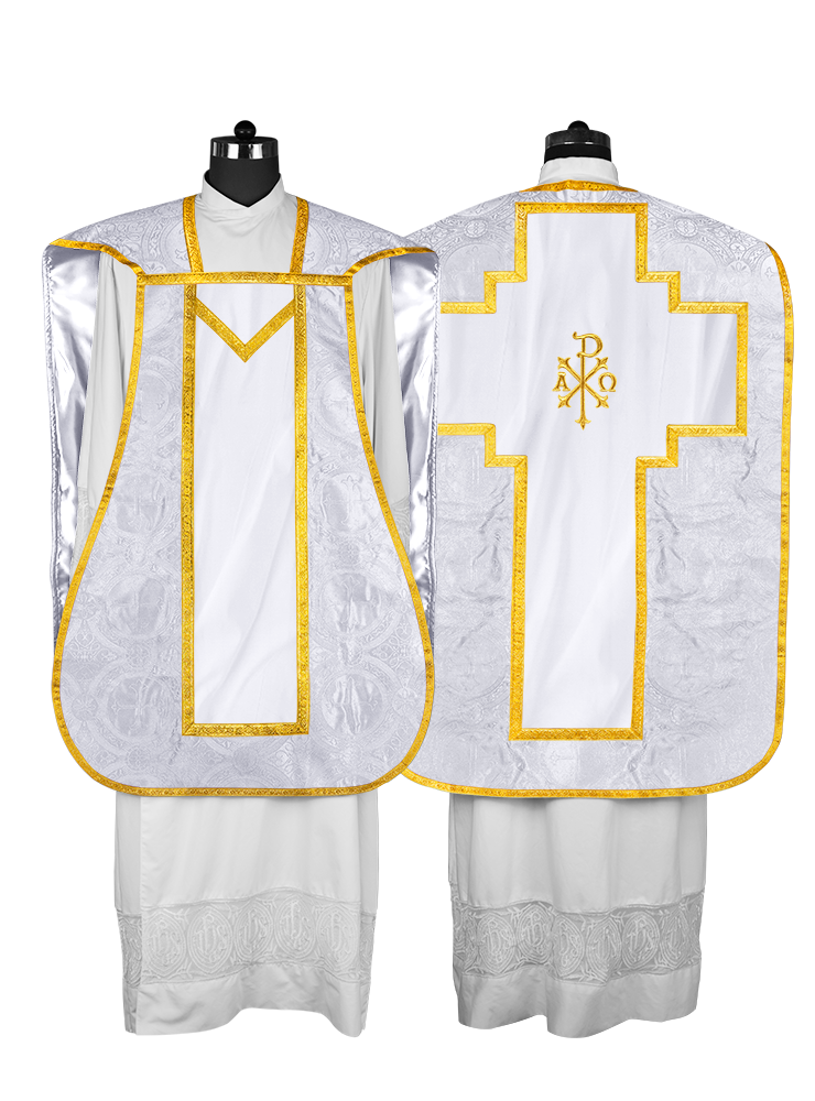 Fiddleback with spiritual motif