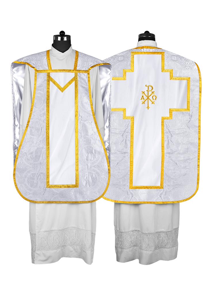 Fiddleback with spiritual motif