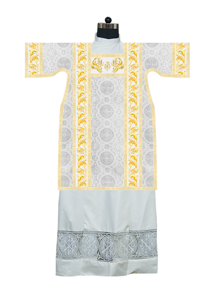 Tunicle Vestment with Woven Braids