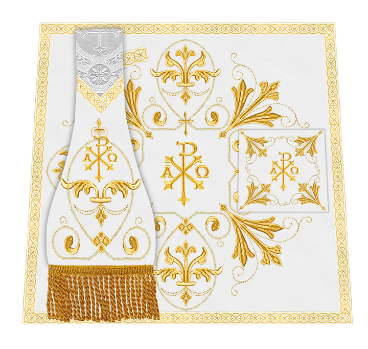 Spiritual Embroidery Mass Set Vestment