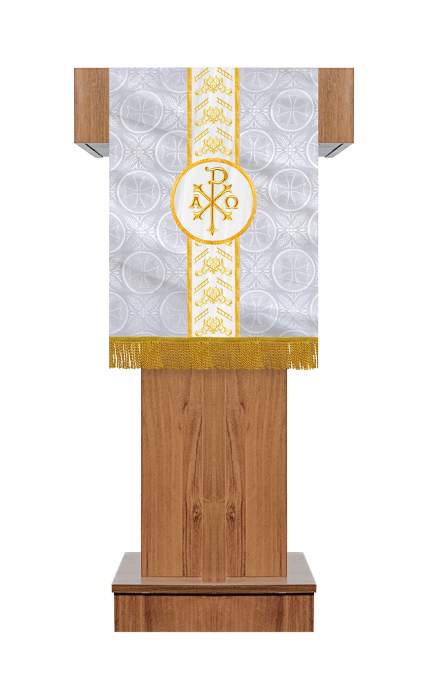 Altar Lectern Cloth with Embroidered Details