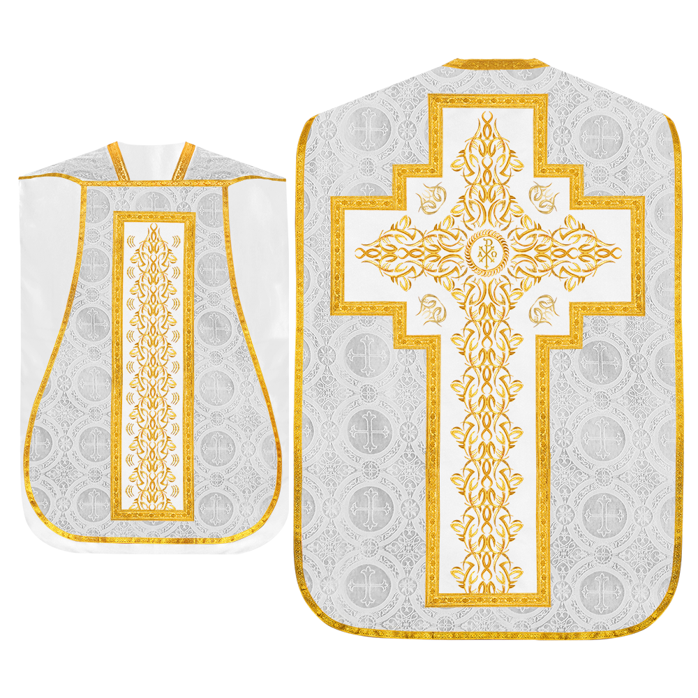 Fiddleback vestment with stole