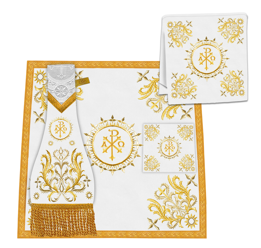 St Philip Vestment with Embroidered Lace