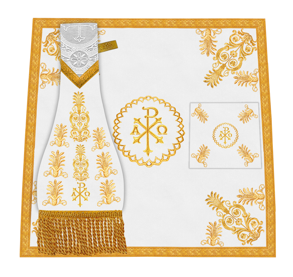 Mass set with solemn designs