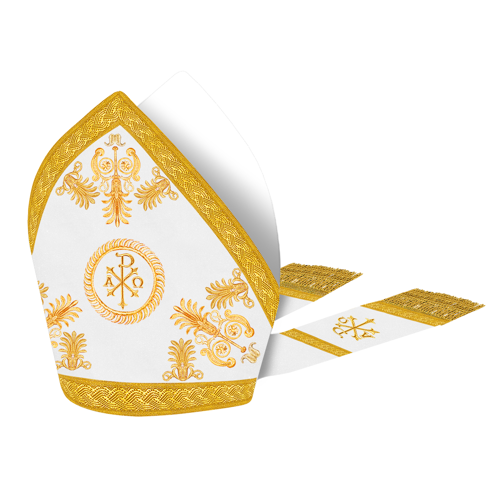 Catholic Mitre with embroidery