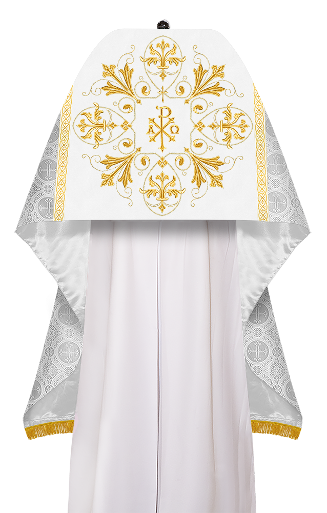 Humeral Veil Vestment with Adorned Liturgical Motif