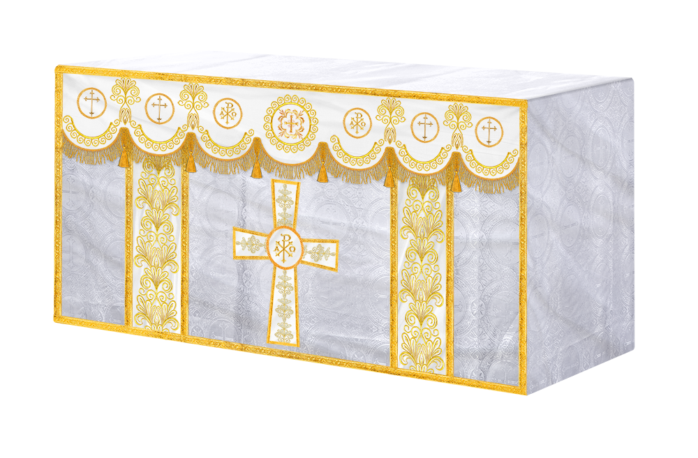 Altar Cloth with Liturgical Motif