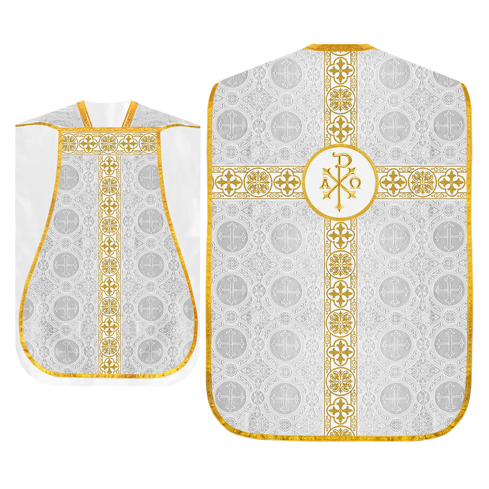 Roman Catholic Chasuble with Spiritual Motif