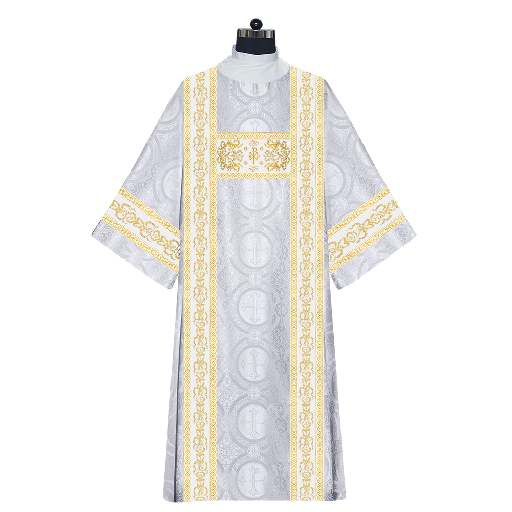 Dalmatics Vestments Enhanced With Woven Braids