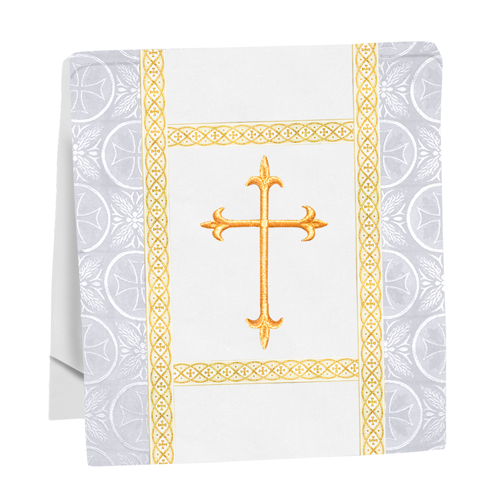 Traditional Altar Mass Set with  Embroidered Motifs