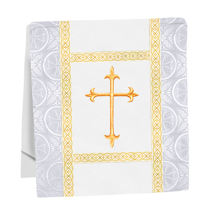 Traditional Altar Mass Set with  Embroidered Motifs