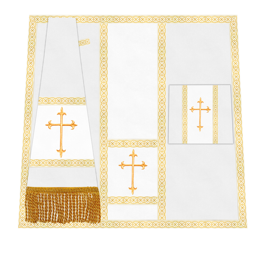 Liturgical Mass set with Cross