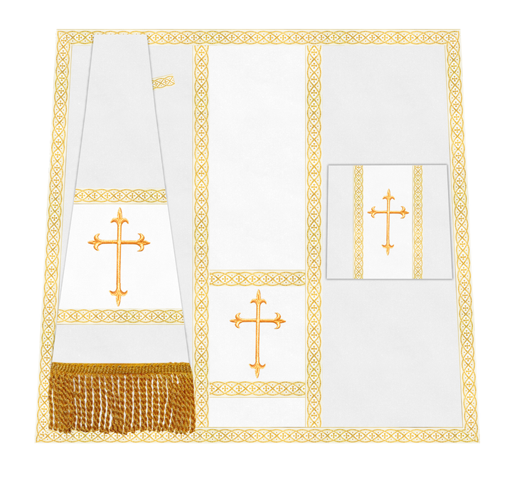 Liturgical Mass set with Cross