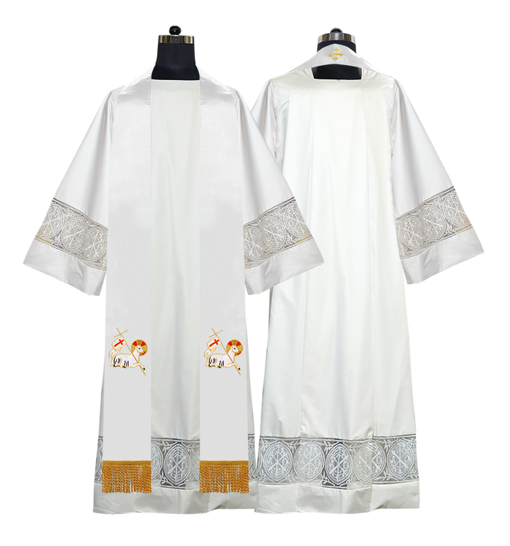 Clerical Stole with Beautiful Liturgical Motif