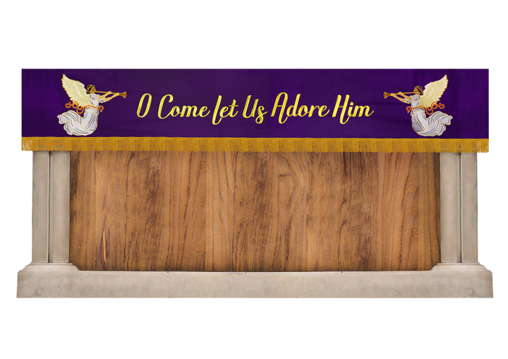 Advent Superfrontal - O Come let Us Adore Him