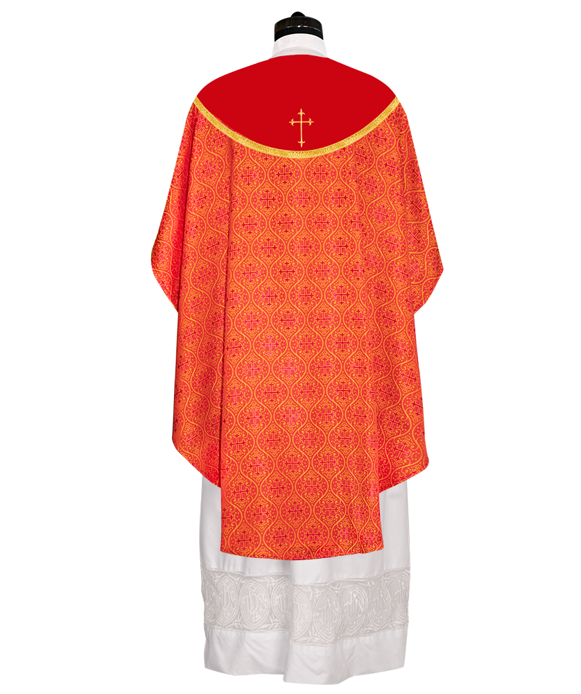 Gothic Chasuble With Western Cross