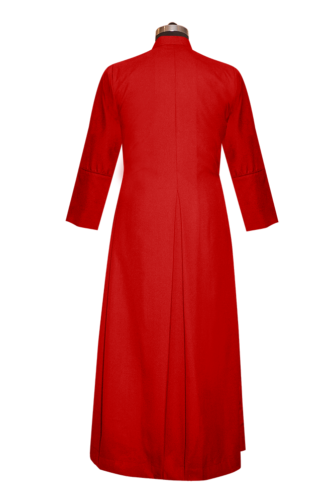 Clearance Sale - Double Breasted Anglican Cassock in Red