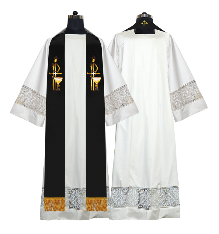 PAX with Chalice Embroidered Stole