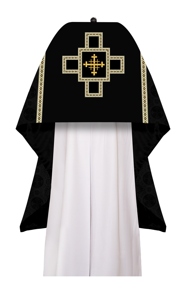 Humeral Veil Vestment with Spiritual Cross Motif