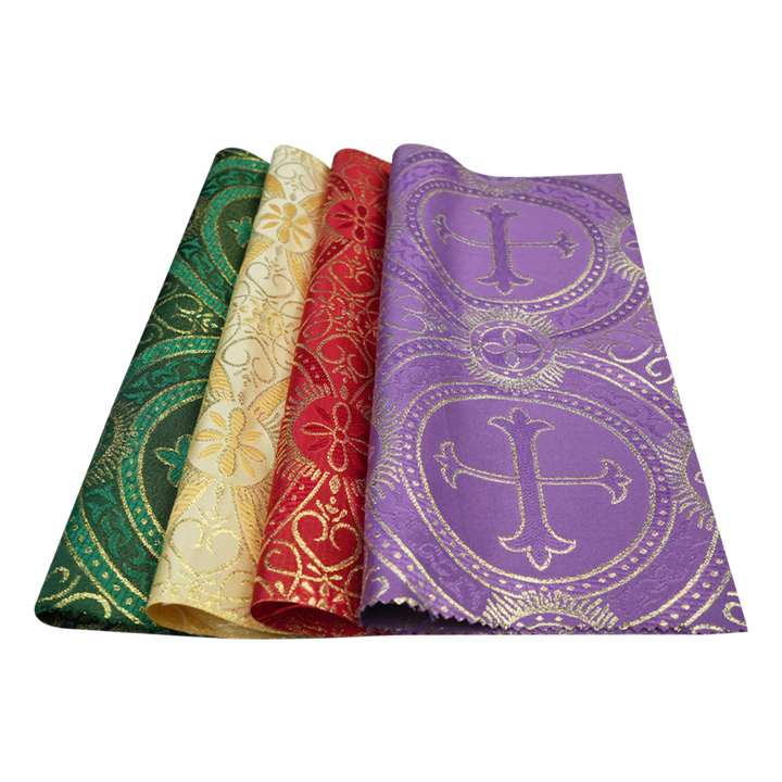 Tela de brocado para iglesia 