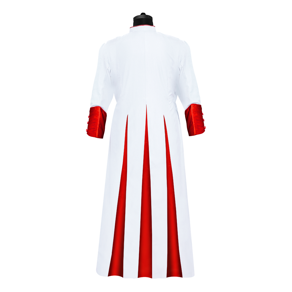 GRACEART Women Clergy Dress Tab Collar Priest Peplum Dress Pastor Clerical  Dress Midi - Walmart.com
