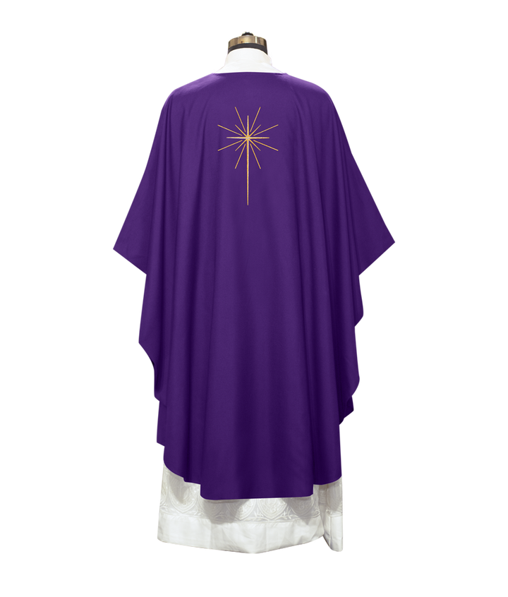 Advent Chasuble - O Come let Us Adore Him