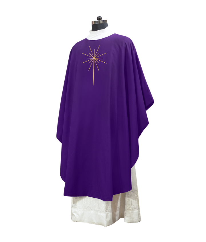 Advent Chasuble - O Come let Us Adore Him