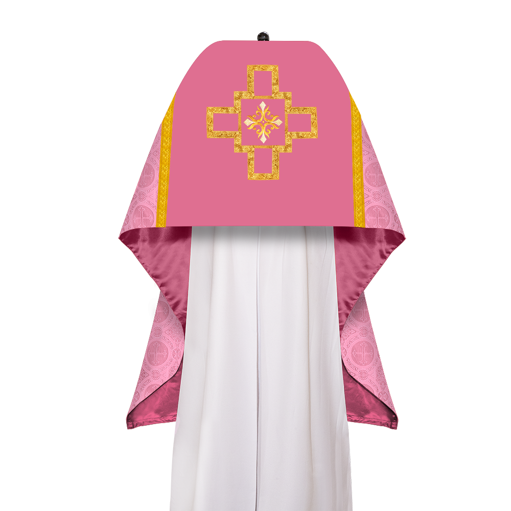 Humeral Veil with embroidered cross