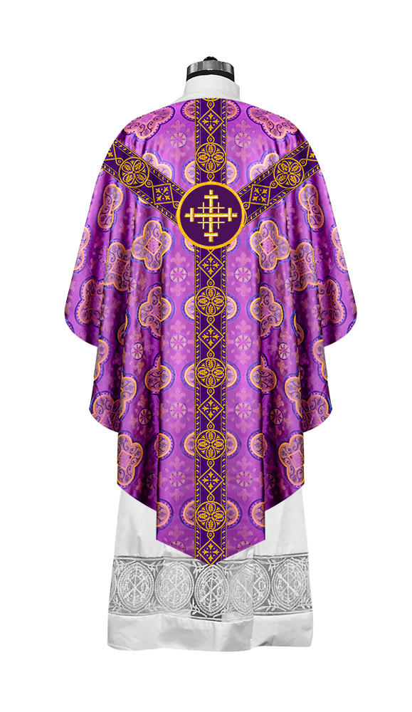 Spiritual Pugin Sytle Chasuble with Orphrey