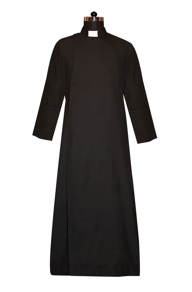 Clearance Sale - Black Anglican Cassock - Tab Collar