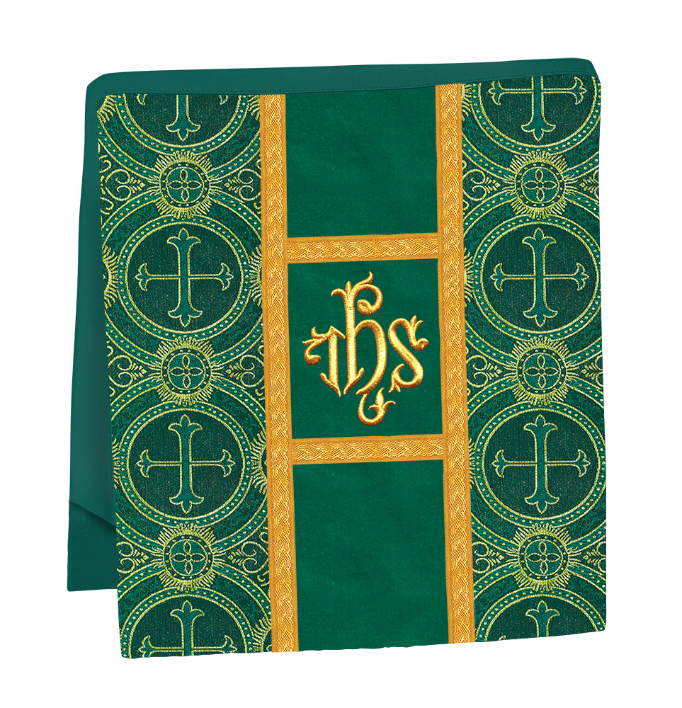 Roman Catholic Chasuble with Spiritual Motif