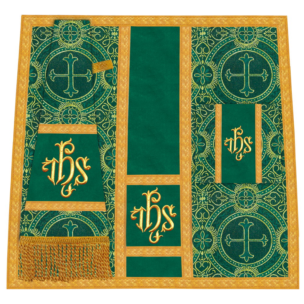 Roman chasuble with Motif and Trims