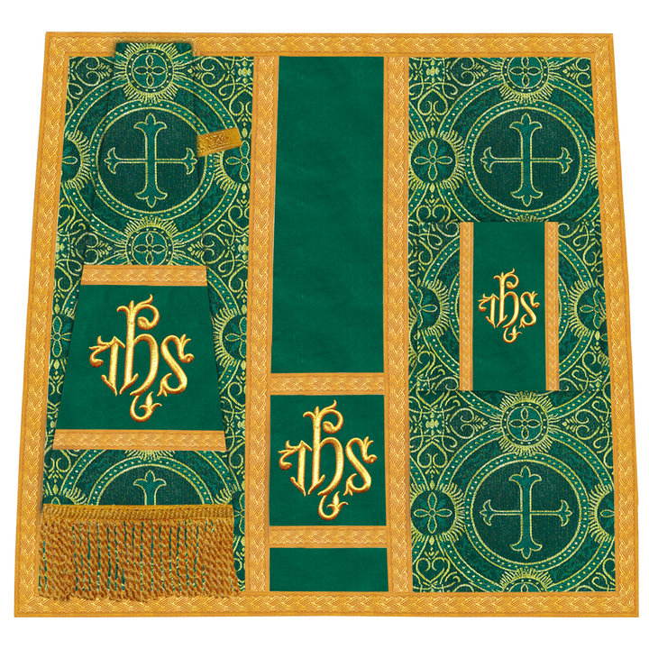 Roman chasuble with Motif and Trims