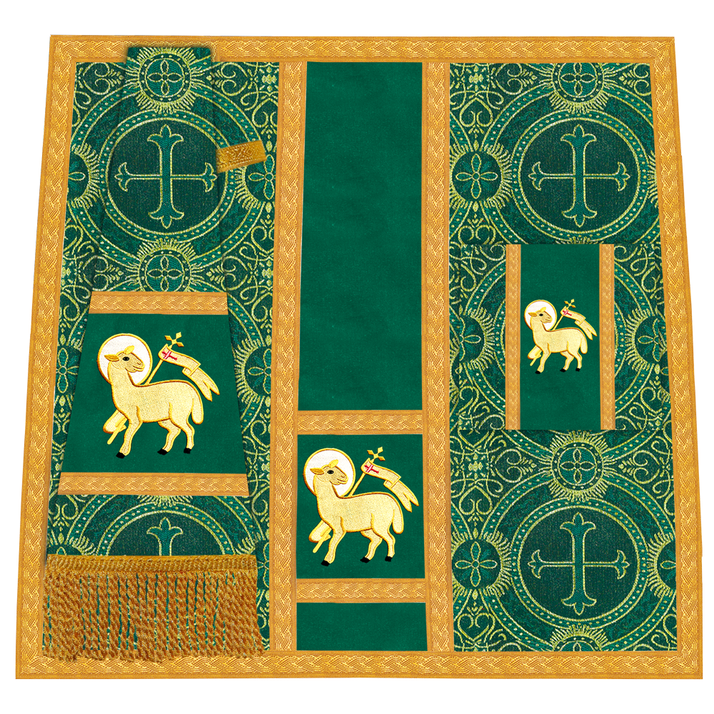 Roman chasuble with Motif and Trims