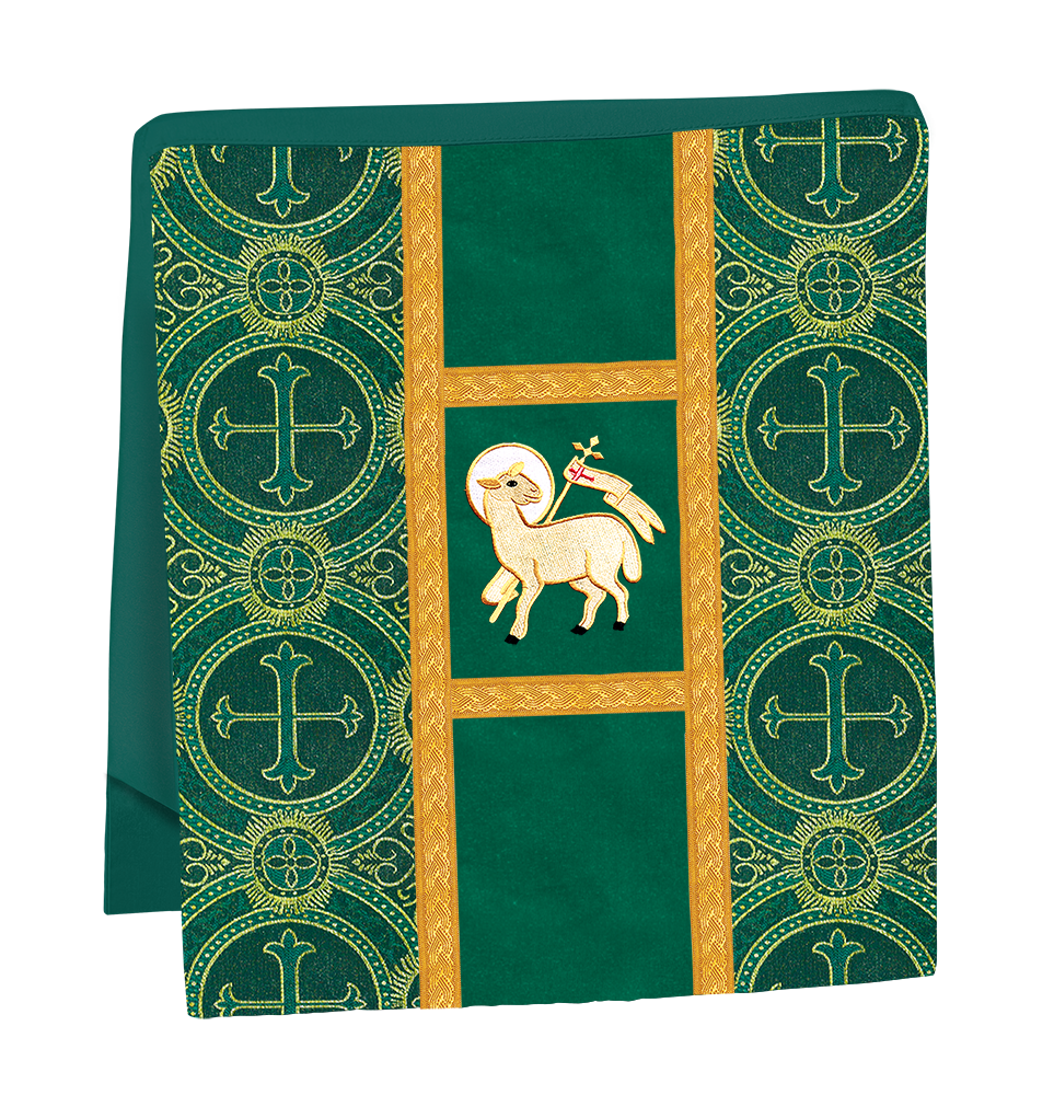 Roman Catholic Chasuble with Spiritual Motif