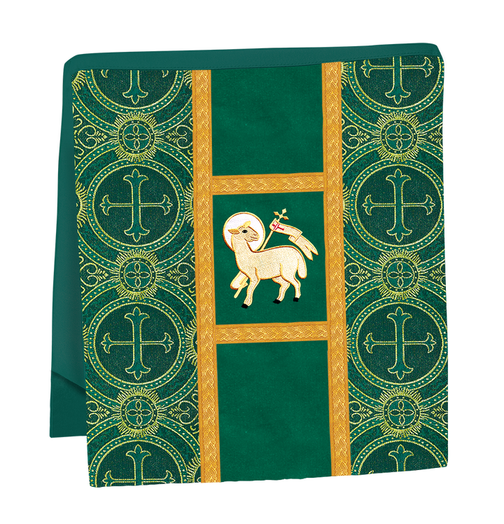 Roman Catholic Chasuble with Spiritual Motif