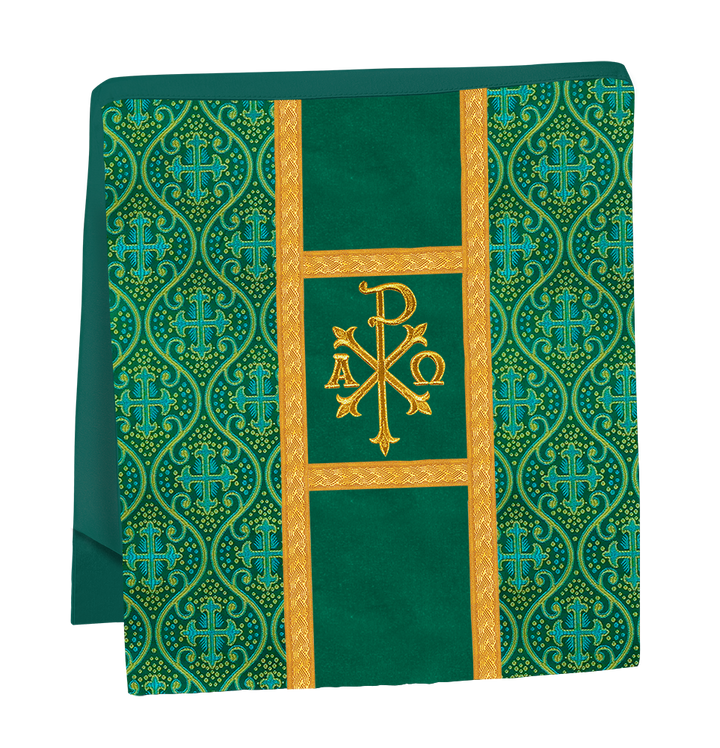 Roman Chasuble with Adorned Orphrey