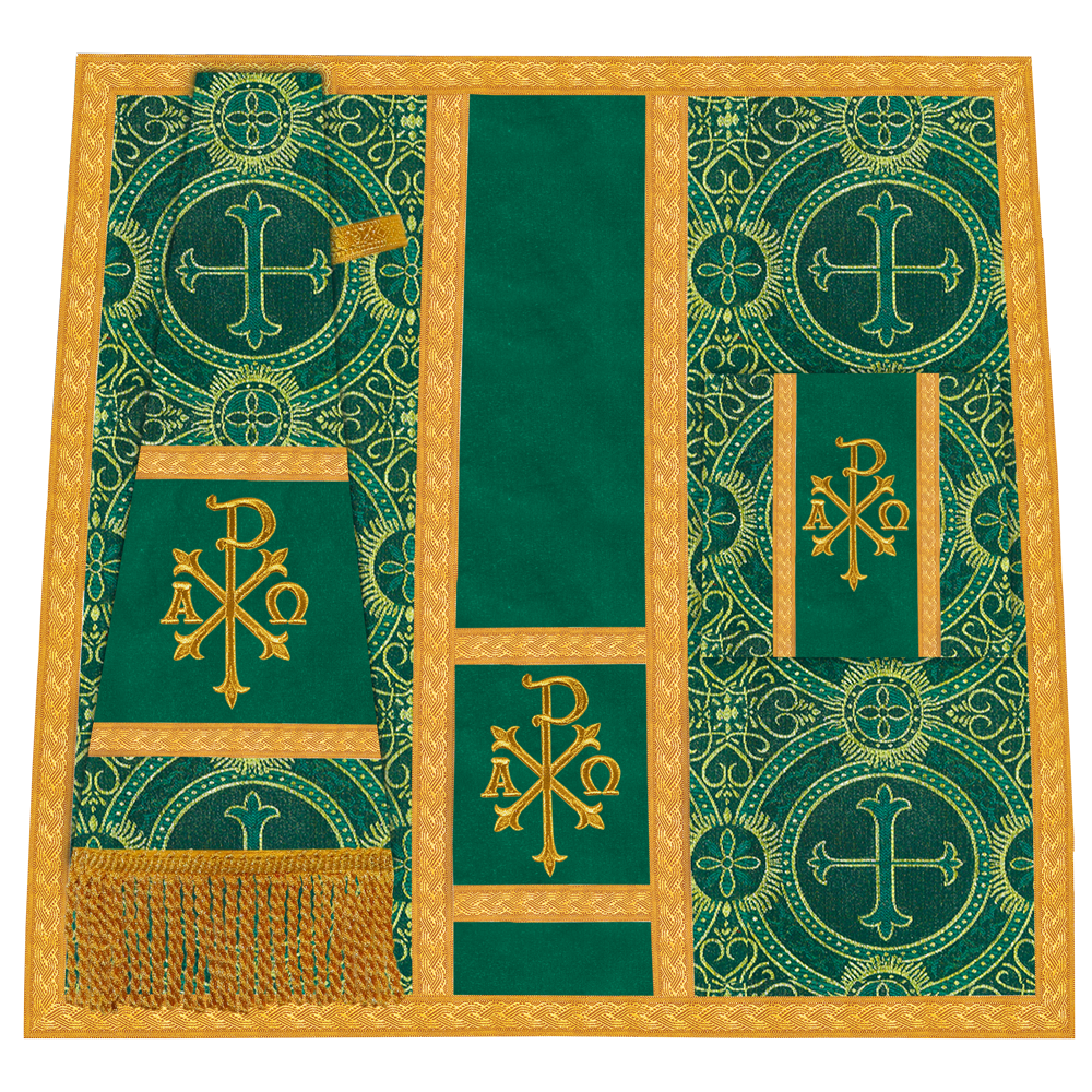 Roman chasuble with Motif and Trims