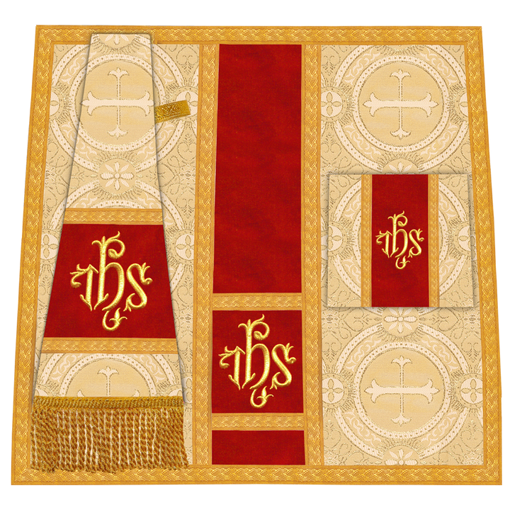 Roman Catholic Chasuble with Spiritual Motif