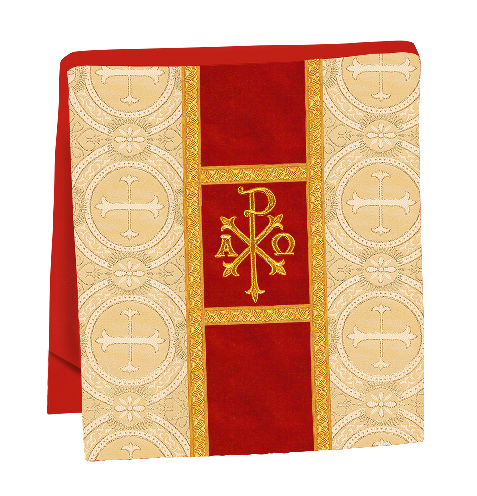 Roman Catholic Chasuble with Spiritual Motif